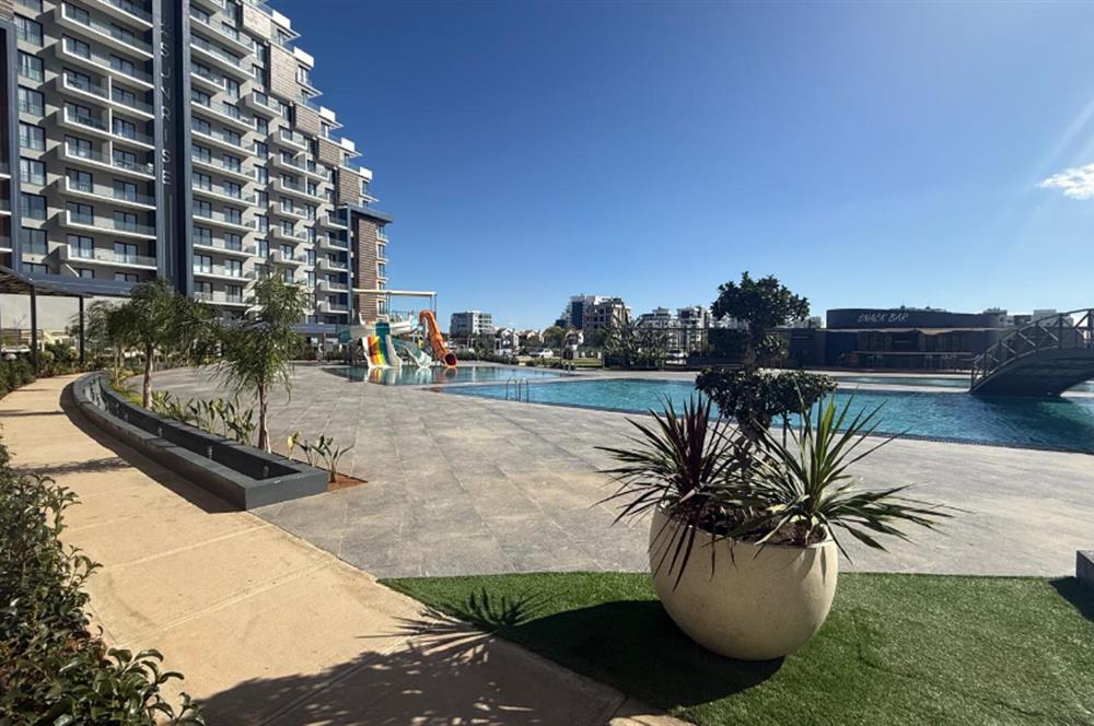 KIBRIS İSKELE RIVERSIDE LİFE RESİDENCE'DA SATILIK 1+1 DAİRE 