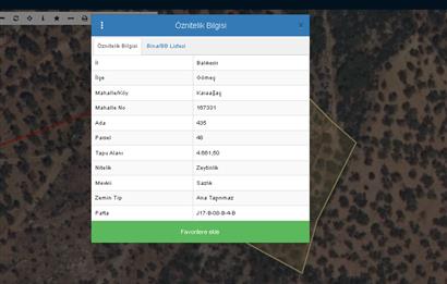 C21 BAL DAN GÖMEÇ KARAAĞAÇTA SATILIK 4661 M2 ZEYTİNLİK