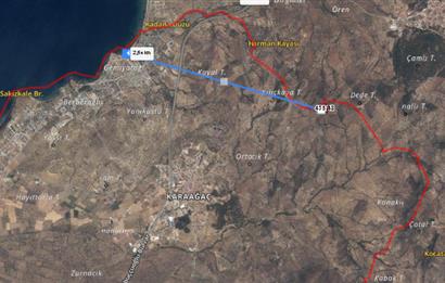 C21 BAL DAN GÖMEÇ KARAAĞAÇTA SATILIK 4661 M2 ZEYTİNLİK