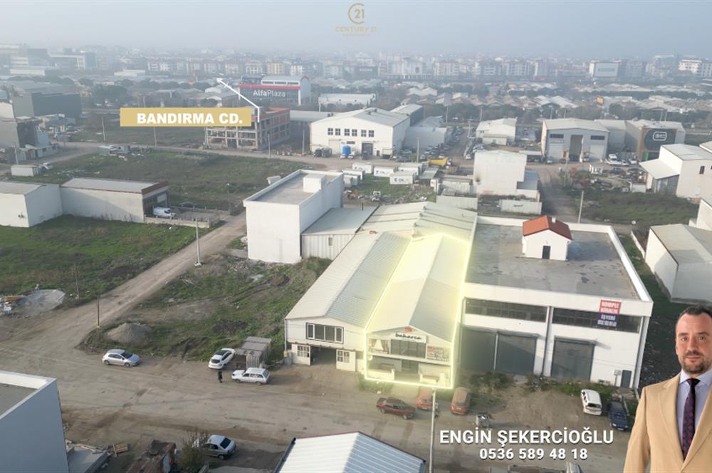 Century21 Bal'dan Paşaalanı Sanayi Bölgesinde 900m Kiralık İşyeri