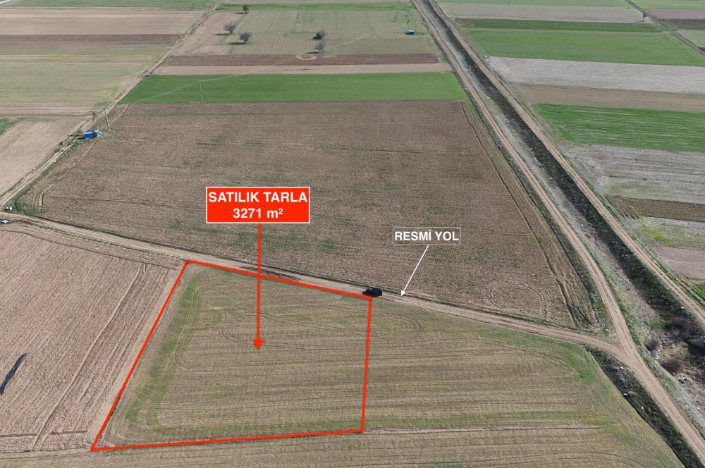 DENİZLİ SERİNHİSAR CUMHURİYET MAHALLESİ'NDE SATILIK 3271m2 TARLA