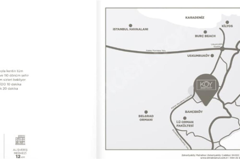 Zekeriyaköy Work&Live | 3+1Teraslı Çatı Dubleks 