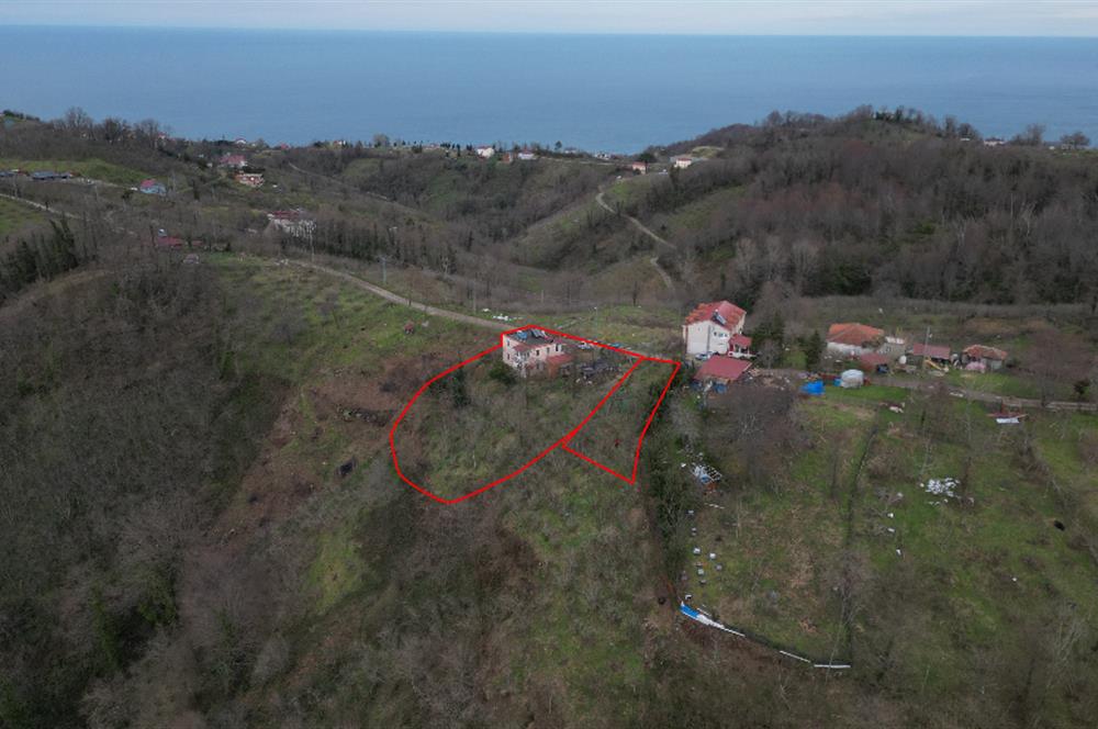 Ordu / Perşembe – Yason Mevkii / Çaytepe’de Satılık Deniz Manzaralı Arsa
