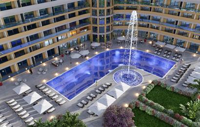 İskele Bellagio'da Otel Konseptli, Eşyalı 1+1 Satılık Daire 