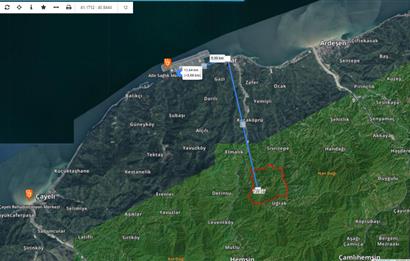 RİZE PAZAR ORTAYOL (MELESKUR) KÖYÜ YOLA CEPHELİ 4 ADET ARAZİ