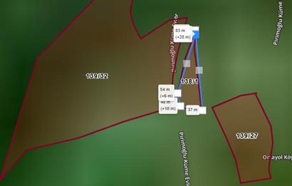 RİZE PAZAR ORTAYOL (MELESKUR) KÖYÜ YOLA CEPHELİ 4 ADET ARAZİ