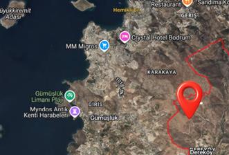 BODRUM DEREKÖY'DE 360M2 İMARA SINIRDA SATILIK KOOPERATİF HİSSESİ - 9 - 32692