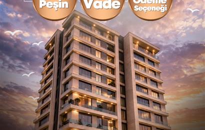 FİNANS MERKEZİNE KOMŞU, %50 NAKİT %50 VADELİ 2+1 DAİRELER