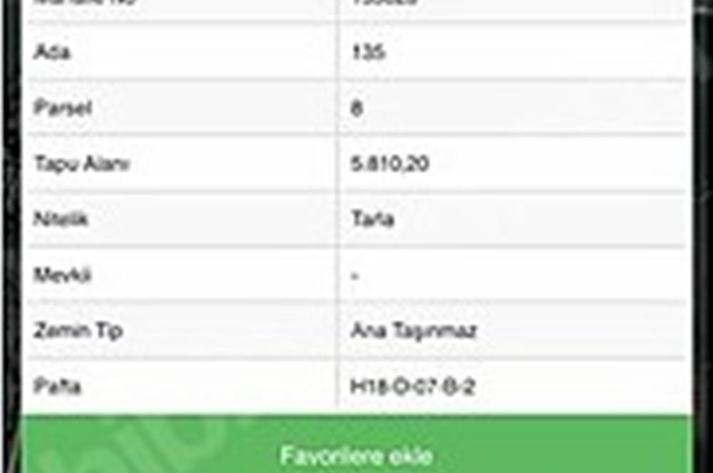 C21 Bal'dan Biga Cihadiye Mahallesinde Satılık Tarla