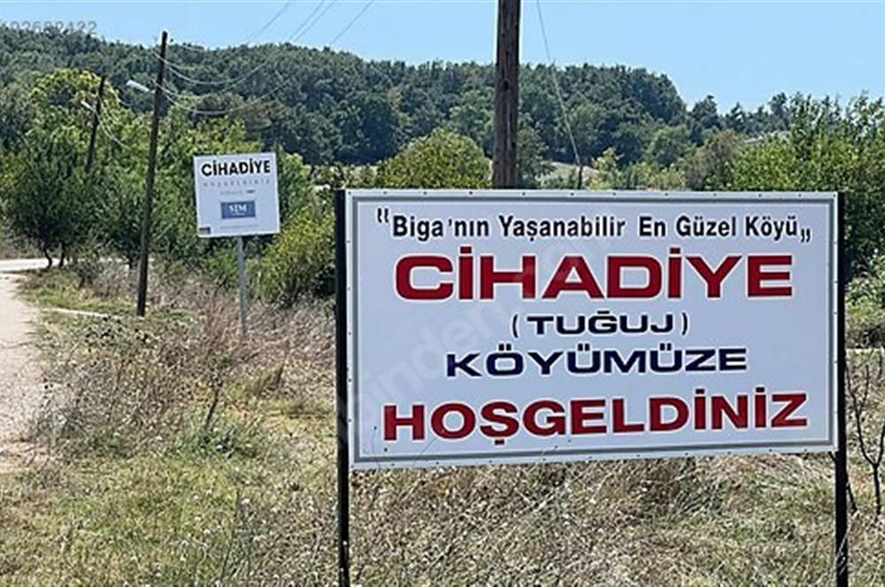 C21 Bal'dan Biga Cihadiye Mahallesinde Satılık Tarla