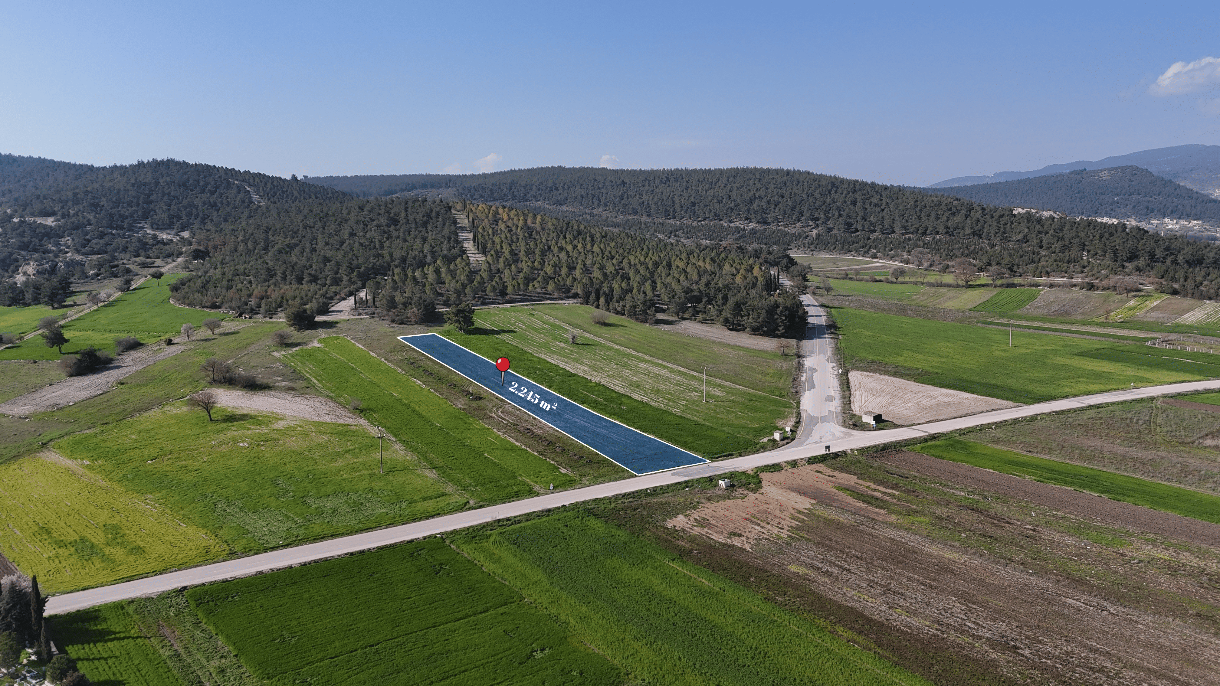C21 WİNNER BİGADİÇ YOLBAŞI 2.245m² SATILIK TARLA