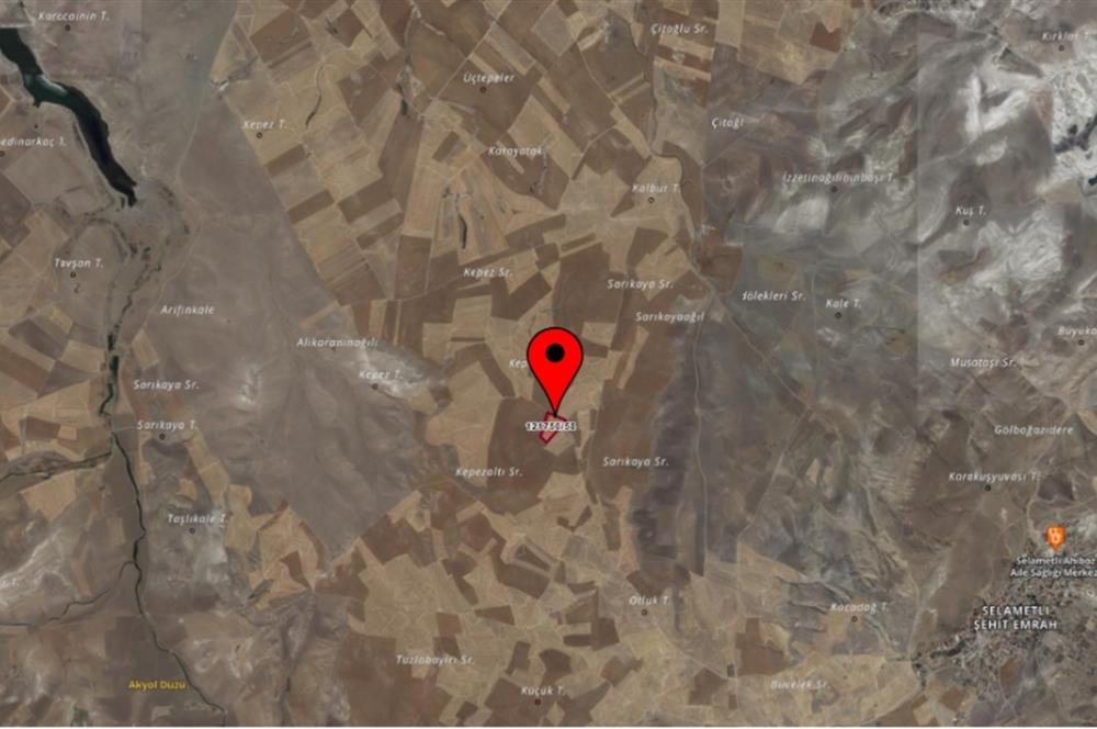 GÖLBAŞI SELAMETLİ MAHALLESİNDE 26.765 m² SATILIK TARLA