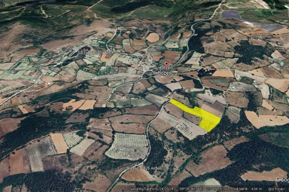 CENTURY21 BAL'DAN ALTIEYLÜL BOZEN MAH.DE SATILIK 18400 M2 TARLA