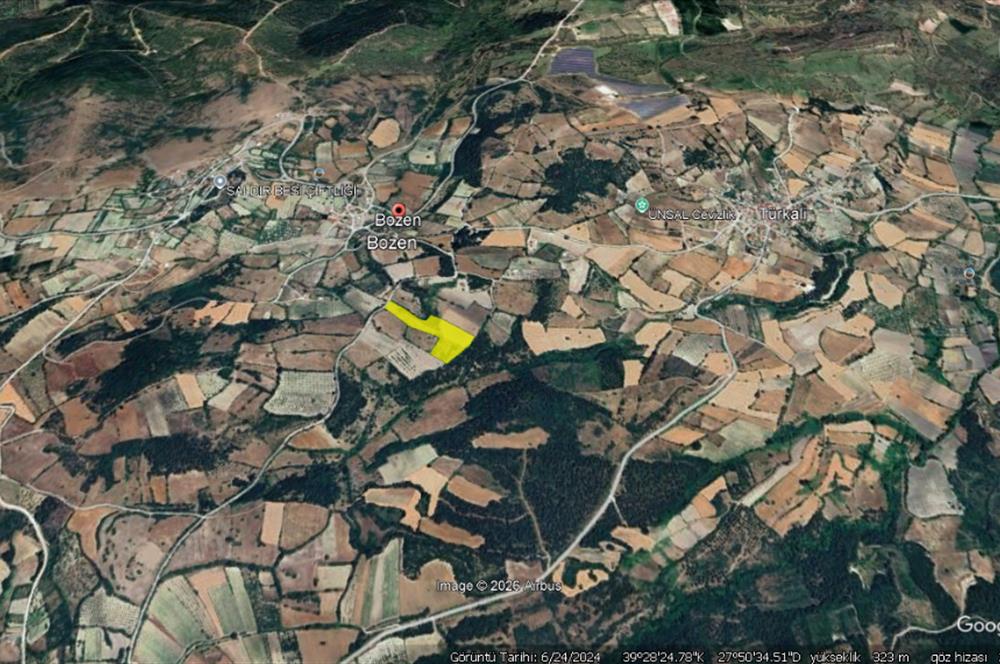 CENTURY21 BAL'DAN ALTIEYLÜL BOZEN MAH.DE SATILIK 18400 M2 TARLA