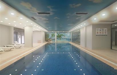 C21 Cius; Panorama Plus'ta Deniz Manzaralı Havuzlu Ara Kat Daire