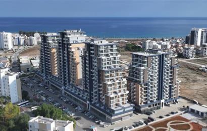 İskele Long Beach Riverside Life'da Tam Eşyalı 2+1 Satılık Daire