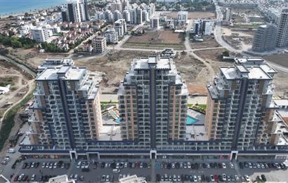 İskele Long Beach Riverside Life'da Tam Eşyalı 2+1 Satılık Daire