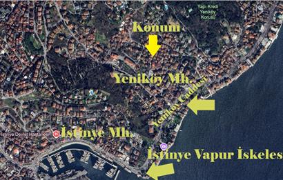 YENİKÖY MERKEZ'DE SATILIK 3+1 YAPI KAYIT BELGELİ, ARA KAT DAİRE