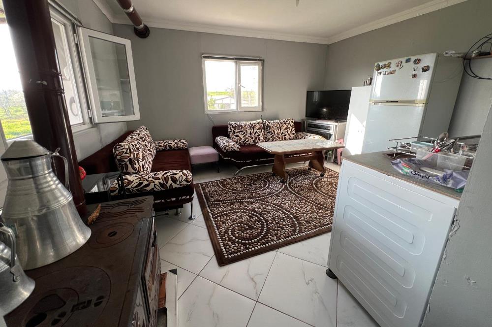 DALLIMANDIRA MH 825 M2 ARSA İÇİNDE SATILIK RUHSATLI PREFABRİK EV