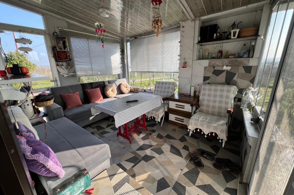 DALLIMANDIRA MH 825 M2 ARSA İÇİNDE SATILIK RUHSATLI PREFABRİK EV