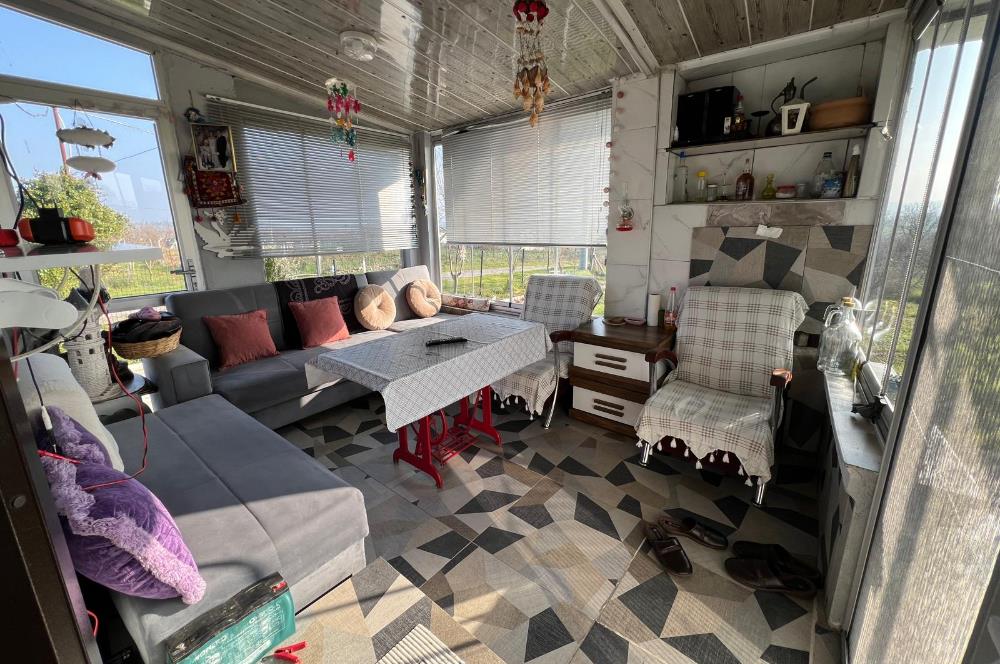 DALLIMANDIRA MH 825 M2 ARSA İÇİNDE SATILIK RUHSATLI PREFABRİK EV