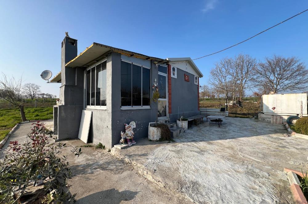 DALLIMANDIRA MH 825 M2 ARSA İÇİNDE SATILIK RUHSATLI PREFABRİK EV