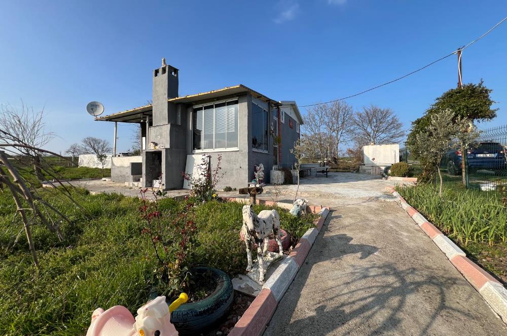 DALLIMANDIRA MH 825 M2 ARSA İÇİNDE SATILIK RUHSATLI PREFABRİK EV