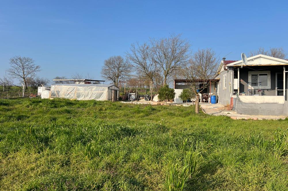 DALLIMANDIRA MH 825 M2 ARSA İÇİNDE SATILIK RUHSATLI PREFABRİK EV