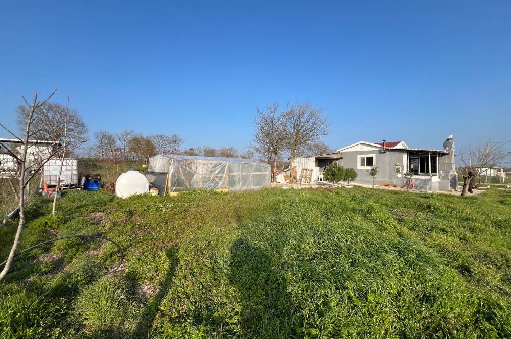 DALLIMANDIRA MH 825 M2 ARSA İÇİNDE SATILIK RUHSATLI PREFABRİK EV