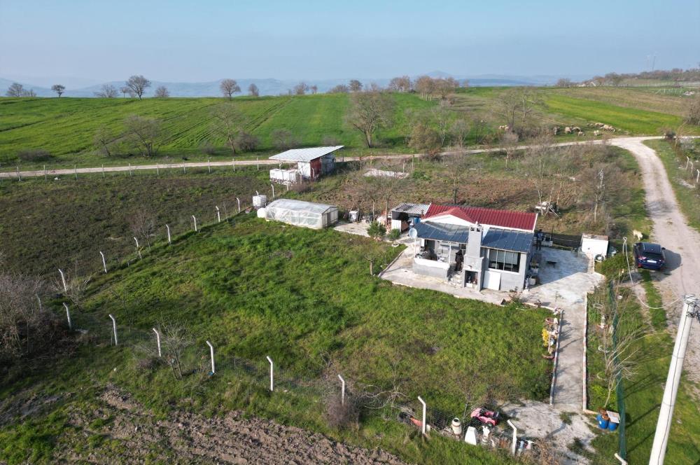 DALLIMANDIRA MH 825 M2 ARSA İÇİNDE SATILIK RUHSATLI PREFABRİK EV