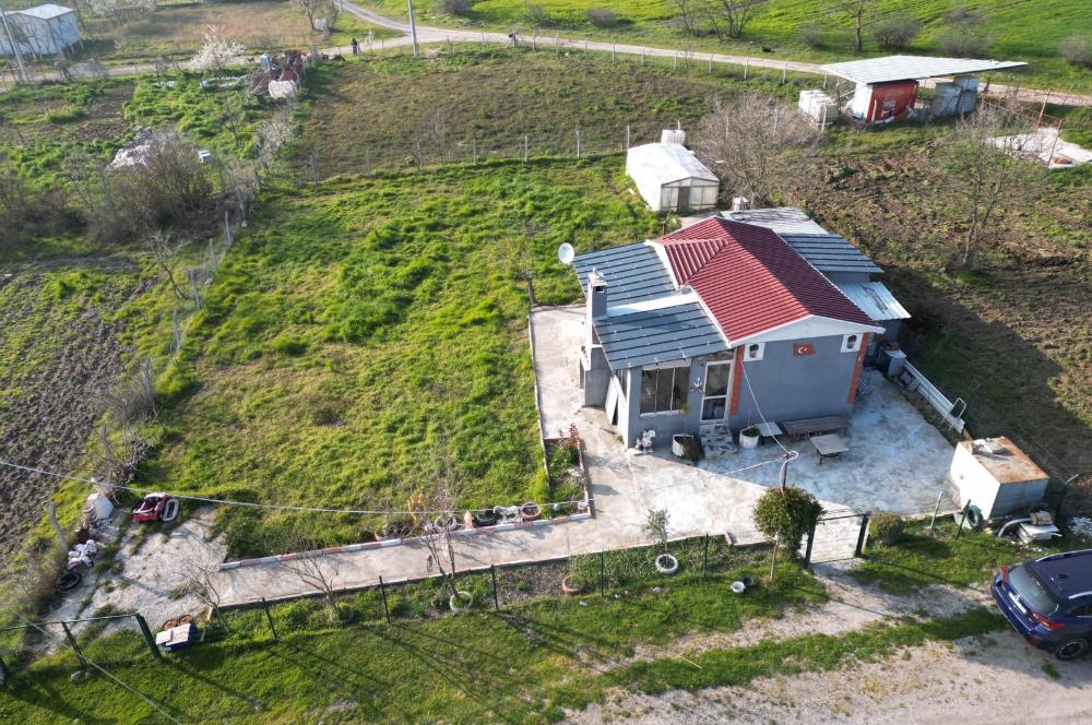 DALLIMANDIRA MH 825 M2 ARSA İÇİNDE SATILIK RUHSATLI PREFABRİK EV