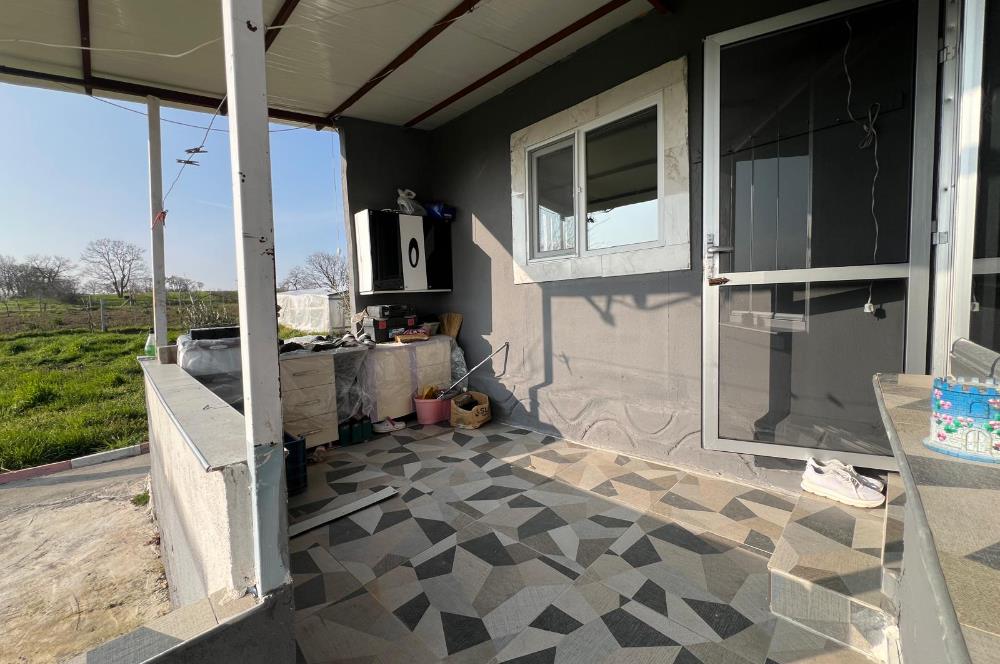 DALLIMANDIRA MH 825 M2 ARSA İÇİNDE SATILIK RUHSATLI PREFABRİK EV