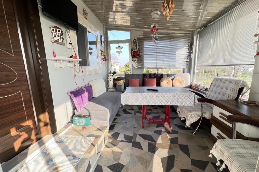 DALLIMANDIRA MH 825 M2 ARSA İÇİNDE SATILIK RUHSATLI PREFABRİK EV