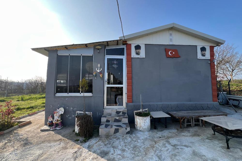 DALLIMANDIRA MH 825 M2 ARSA İÇİNDE SATILIK RUHSATLI PREFABRİK EV