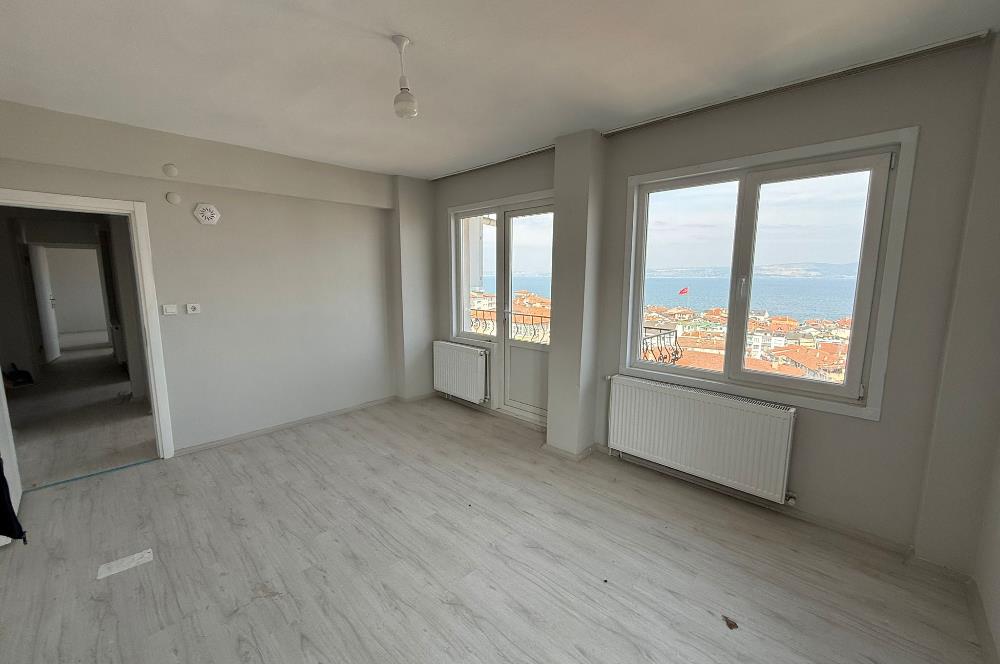 4 TEMMUZ MAHALLESİNDE FULL DENİZ MANZARALI DAİRE