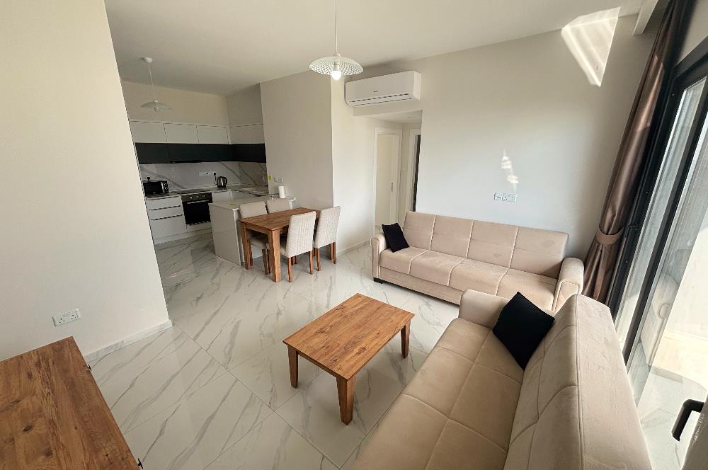 İskele Long Beach Riverside Life'da Tam Eşyalı 2+1 Satılık Daire