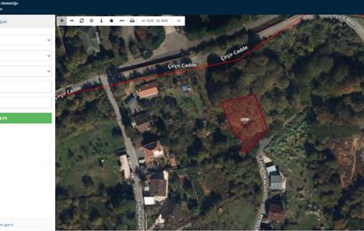 Beykoz Örneköy'de Satılık  752 m2 Arsa 