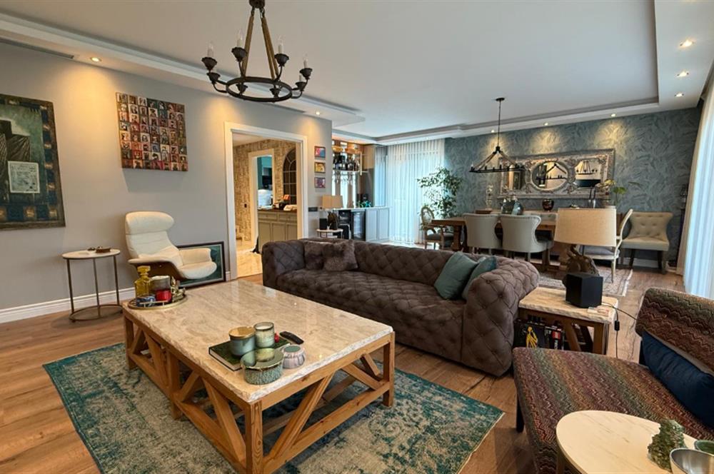 KÖY PROJESİ 1.ETAPTA 4+1 EŞYALI KİRALIK KÖŞE BAHÇE DUBLEKS