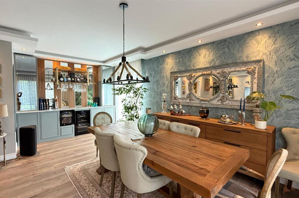 KÖY PROJESİ 1.ETAPTA 4+1 EŞYALI KİRALIK KÖŞE BAHÇE DUBLEKS