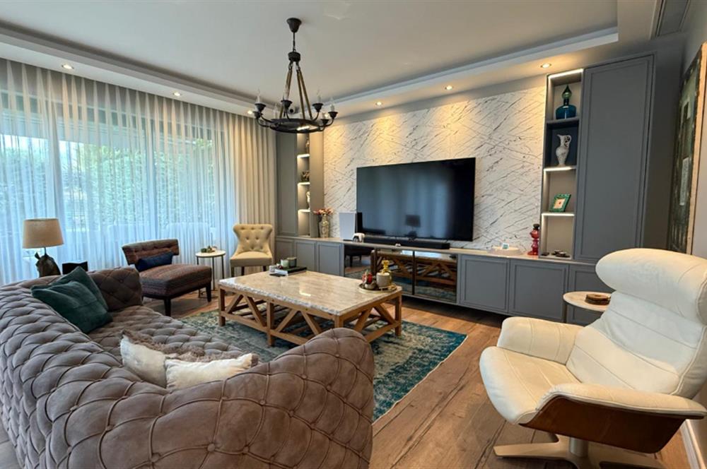 KÖY PROJESİ 1.ETAPTA 4+1 EŞYALI KİRALIK KÖŞE BAHÇE DUBLEKS