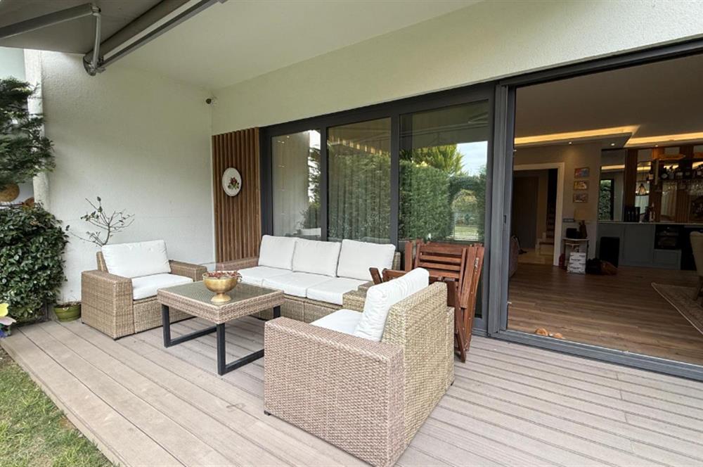 KÖY PROJESİ 1.ETAPTA 4+1 EŞYALI KİRALIK KÖŞE BAHÇE DUBLEKS