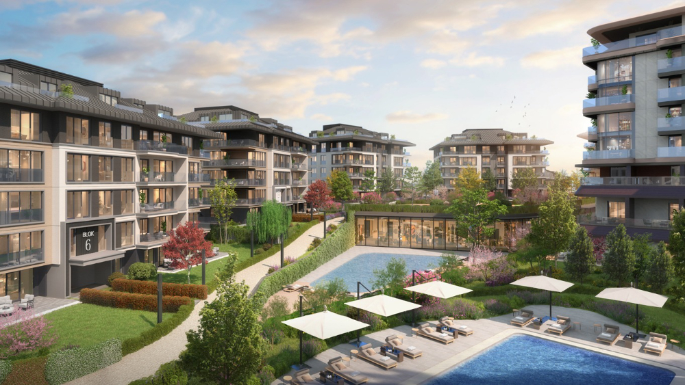 Mesa Kent Etilerde 130 m² Büyük Tip 2+1 | Lüks & Yüksek Değer