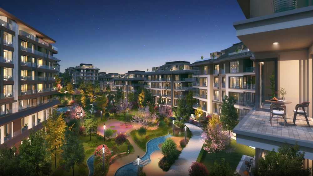 Mesa Kent Etilerde 130 m² Büyük Tip 2+1 | Lüks & Yüksek Değer