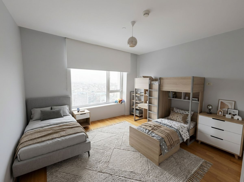 Şişli Plazada Değerli Lokasyonda full manzaralı Özel 2+1