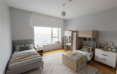 Şişli Plazada Değerli Lokasyonda full manzaralı Özel 2+1