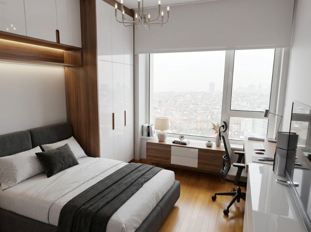 Şişli Plazada Değerli Lokasyonda full manzaralı Özel 2+1