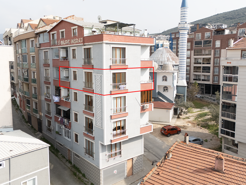 C21 Cius; Hisar’da Panoramik Körfez Manzaralı 3 Cepheli Daire