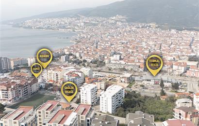 C21 Cius; Hisar’da Panoramik Körfez Manzaralı 3 Cepheli Daire