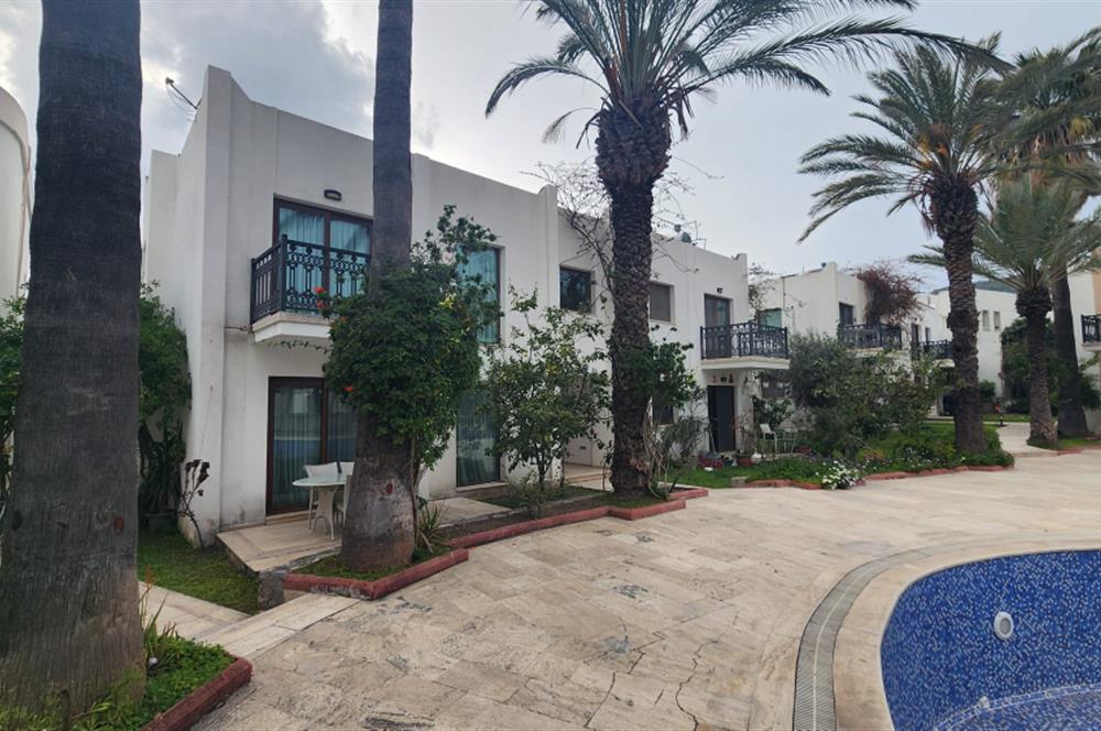 Bodrum merkez havuzlu site içerisinde yerden ısıtmalı 3+1 kiralık daire