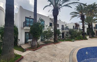 Bodrum merkez havuzlu site içerisinde yerden ısıtmalı 3+1 kiralık daire